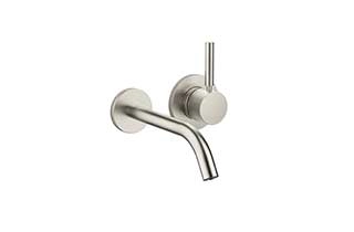 META tap brushed platinum matt