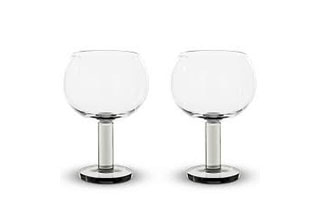 PUCK Balloon Glasses x 2