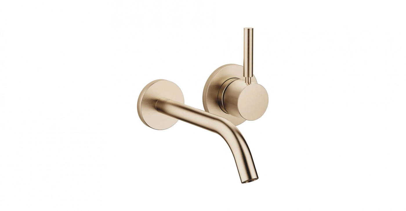 META tap  brushed light gold 1