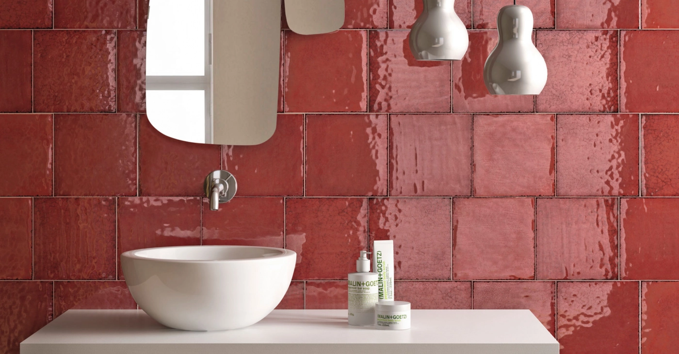MAIOLICA ROSSO shiny 1
