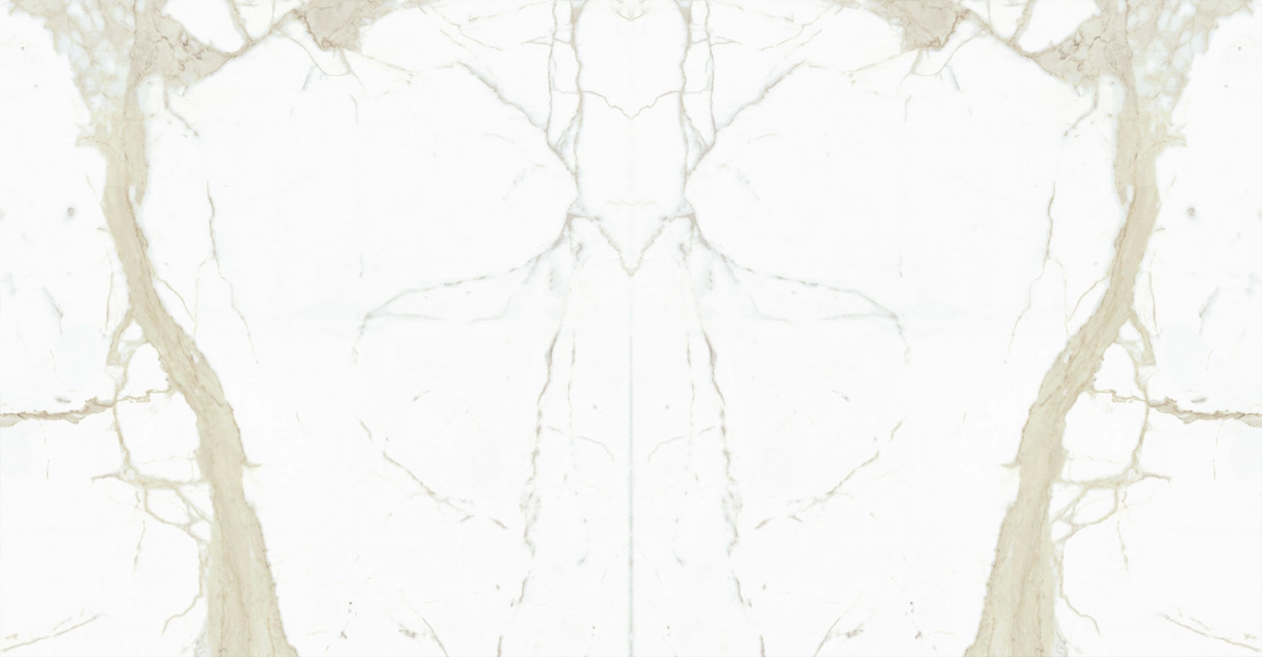 WHITE CALACATTA BOOK-MATCH silky 2