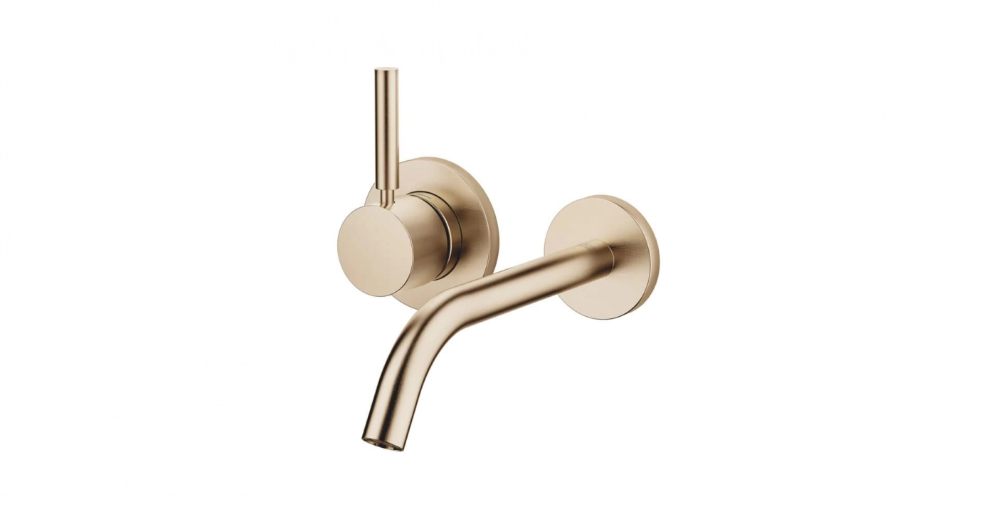 META tap  brushed light gold 3