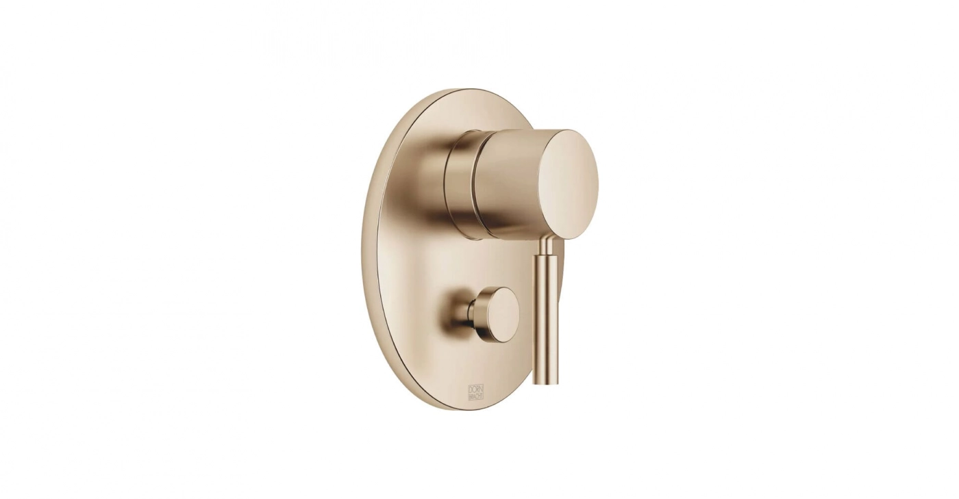META shower brushed light  Gold 3