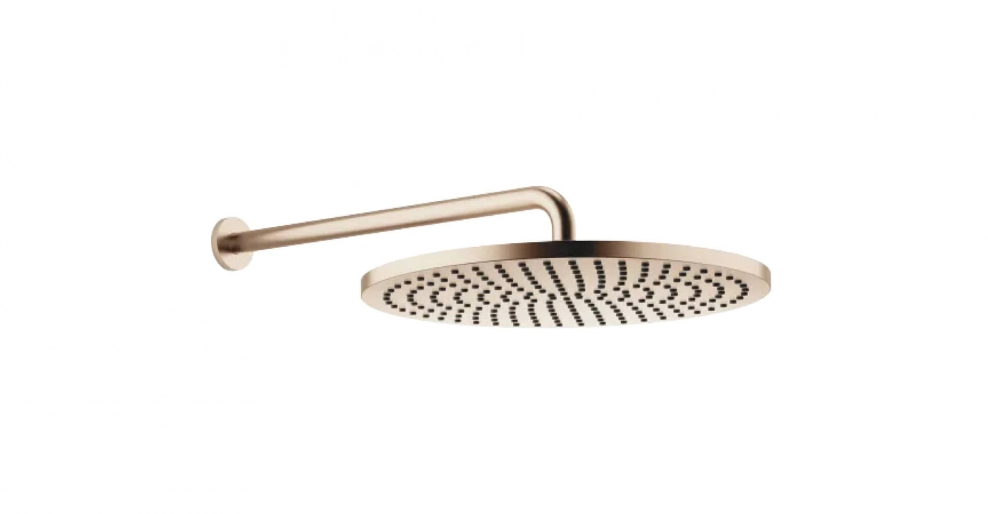 META shower brushed light  Gold 1